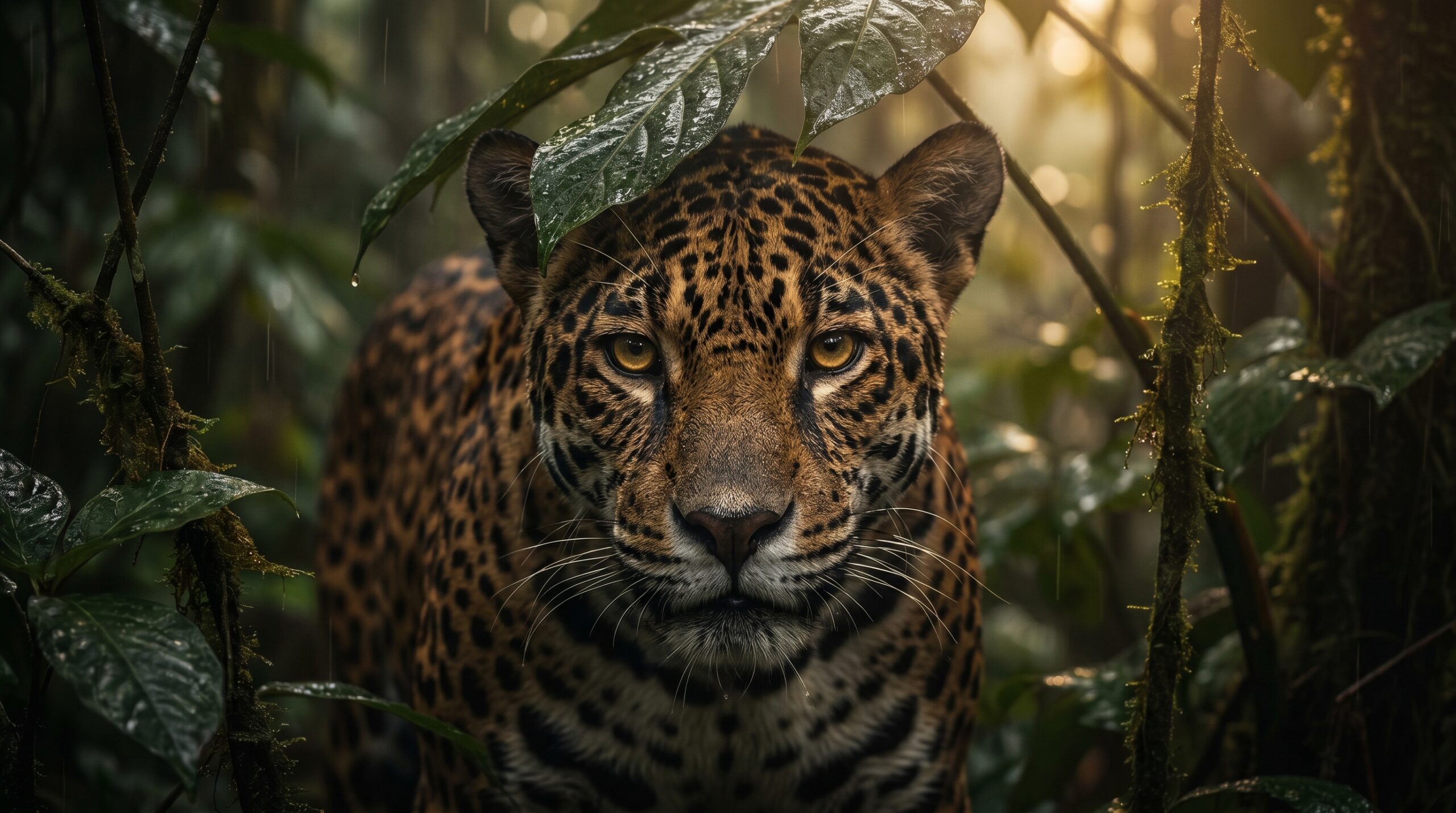 Leopard Eye In The Jungle