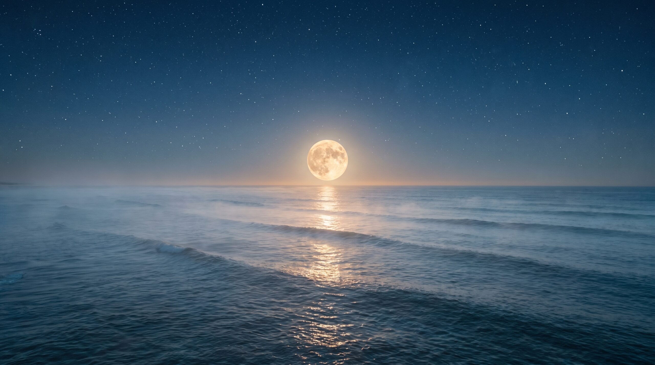 Starlit Ocean Horizon